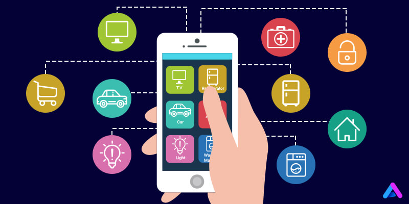 internet of things app development areas